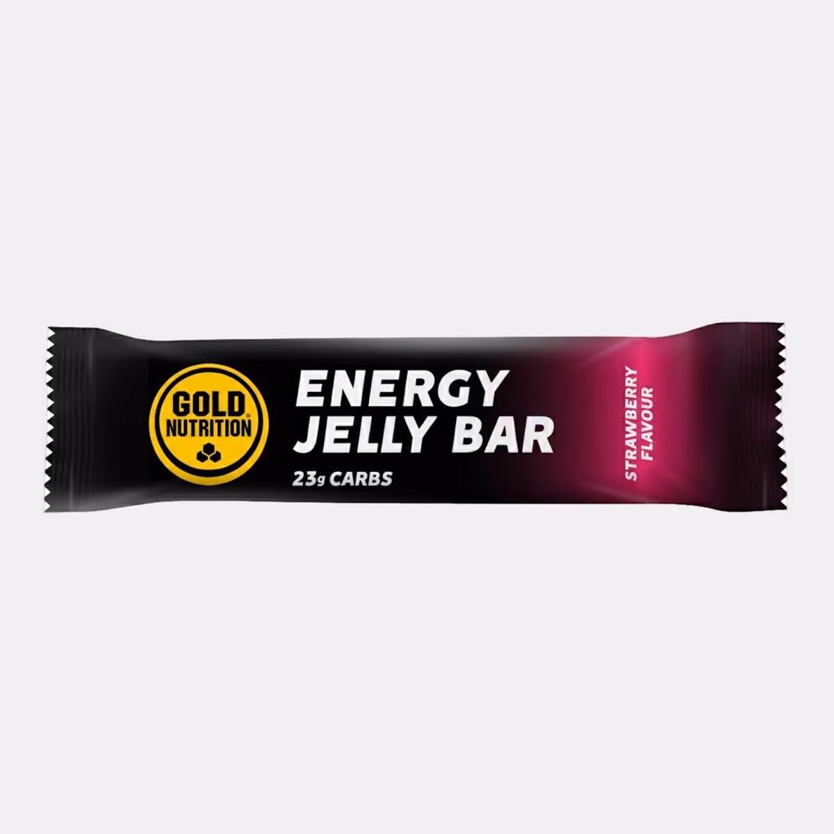 GoldNutrition - Barra Energética Gelatina Total Energy Sabor Fresa GoldNutrition.