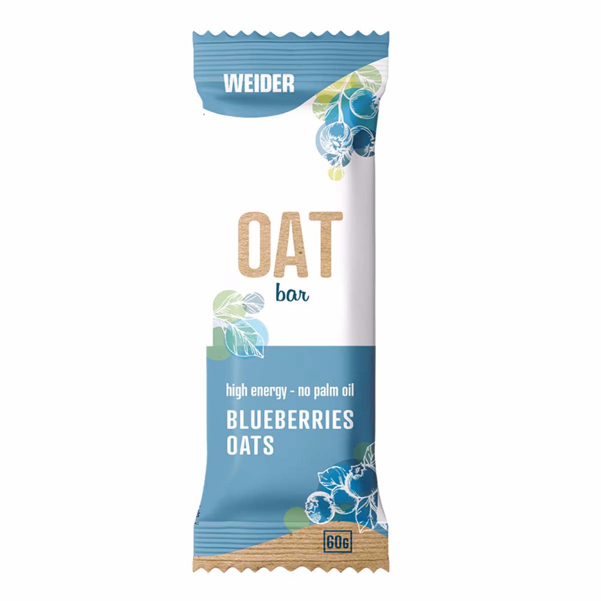 Weider - Oat Bar Blueberry 60G Weider.