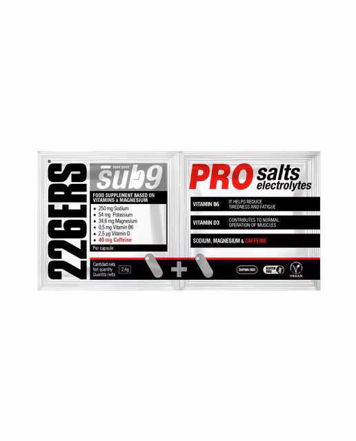 226ERS - Monodosis Sales minerales con cafeína Sub9 Salts 226ERS.